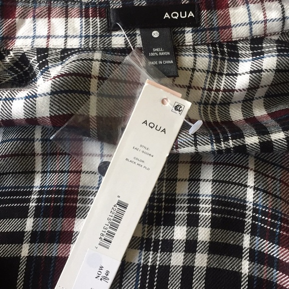NWat Aqua Flannel - Picture 2 of 4